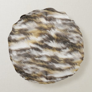 leopard fur pillow