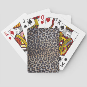 Leopard Fur Playing Cards