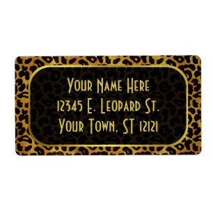 Leopard Fur Print Animal Pattern