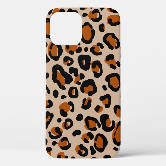 Leopard fur seamless pattern Case-Mate iPhone case (Back)