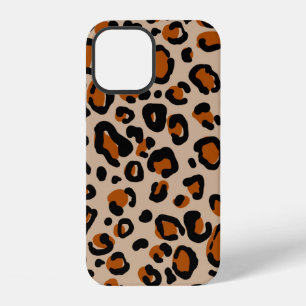 Leopard fur seamless pattern iPhone 12 case