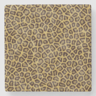 Leopard Fur Stone Coaster