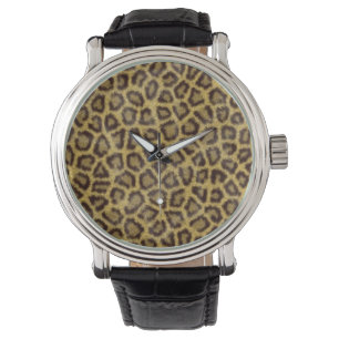 Leopard Fur Watch