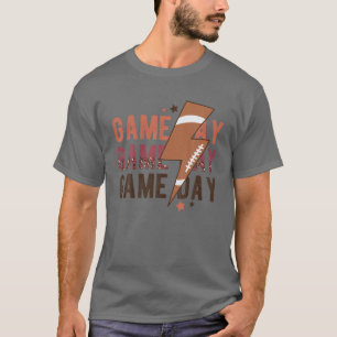 Leopard Game Day ,Sport Mum , Soccer Mum, Baseball T-Shirt