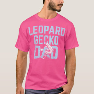 Leopard Gecko Dad Herpetology Herpetologist Reptil T-Shirt