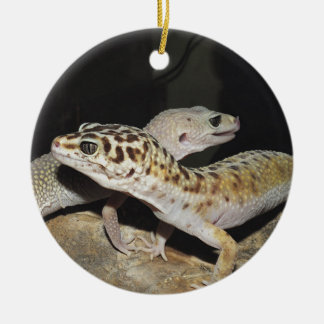 Leopard gecko design for all! ceramic tree decoration