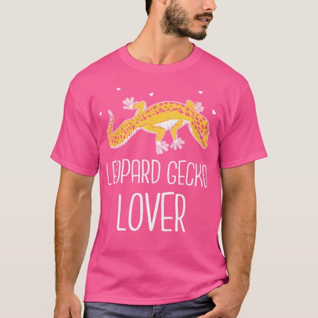 Leopard Gecko Lover Geckos Owner Lizard Leopard Ge T-Shirt (Front)