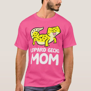 Leopard Gecko Mum Lizard Reptile Mother Leopard Ge T-Shirt