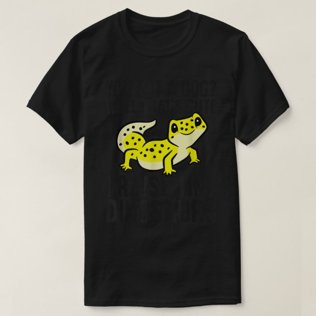 Leopard Gecko Owner Leopard Gecko Pet Leopard Geck T-Shirt (Design Front)