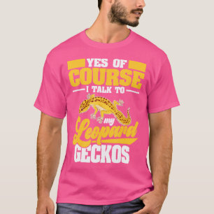 Leopard Gecko Owner Reptile Keeper Leopard Gecko L T-Shirt