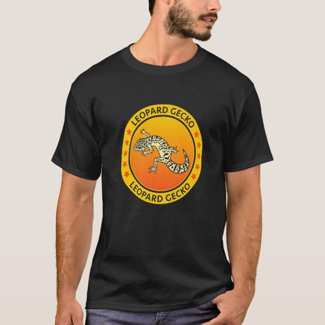 Leopard Gecko Portrait T-Shirt (Front)