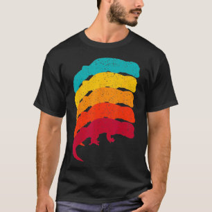 Leopard Gecko Retro Vintage Lizard Reptile Lover T-Shirt