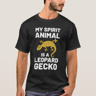 Leopard Gecko Spirit Animal Vintage Kawaii Lizard T-Shirt
