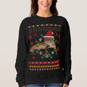 Leopard Gecko Ugly Christmas Sweater