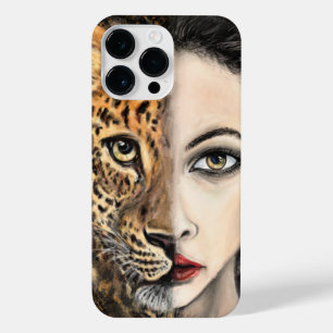 Leopard Girl iPhone Case