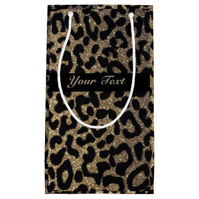 Leopard Glitter Print | Gift Bag (Front)