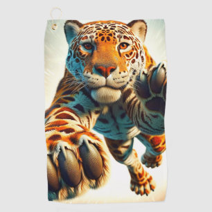 Leopard Golf Towel