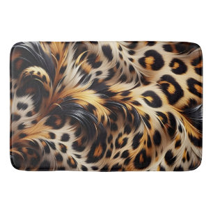 Leopard Grace: Add Wild Charm to Bedtime Bath Mat