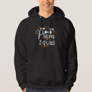 Leopard Graphic Prom Squad 2022 Senior Grad Gradua Hoodie