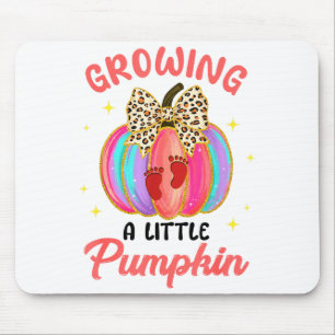 Leopard Growing Little A Pumpkin Fall Vibes Thanks Mouse Pad