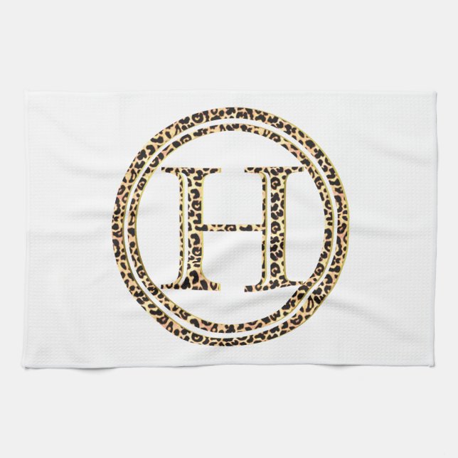 Leopard H Tea Towel (Horizontal)