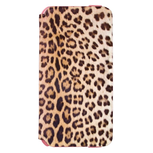 Leopard hair incipio iPhone wallet case (Folio Front)