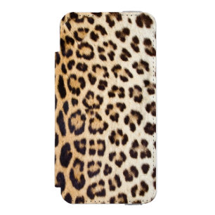 Leopard hair incipio watson™ iPhone 5 wallet case