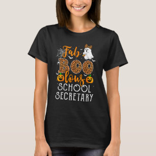 Leopard Halloween Costume for School Secretary Fab T-Shirt