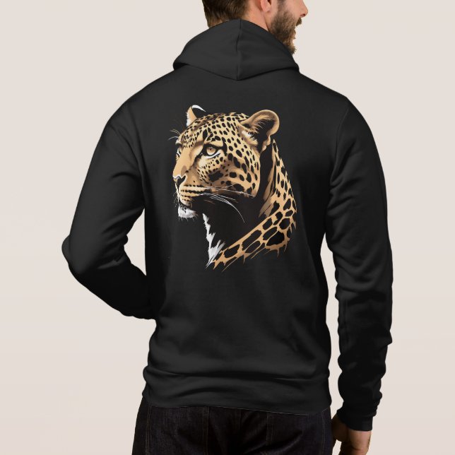 Leopard Head Hoodie (Back)