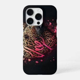 Leopard Heart Love Graffiti Art                    iPhone 16 Pro Case