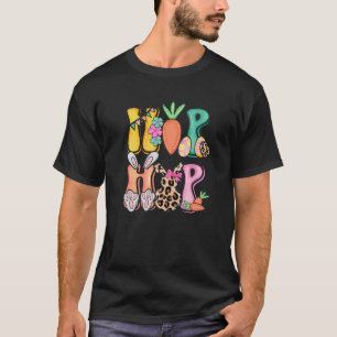 Leopard Hip Hop Easter Bunny T-Shirt