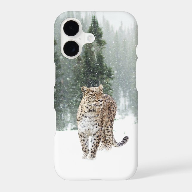 Leopard in the Snow (Back)