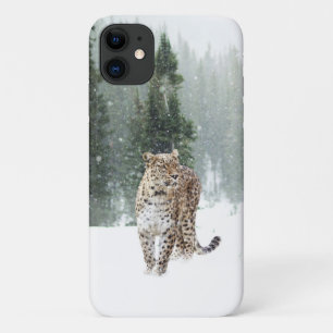 Leopard in the Snow Case-Mate iPhone Case