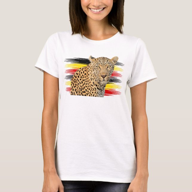 Leopard Inspired Tshirt (Front)