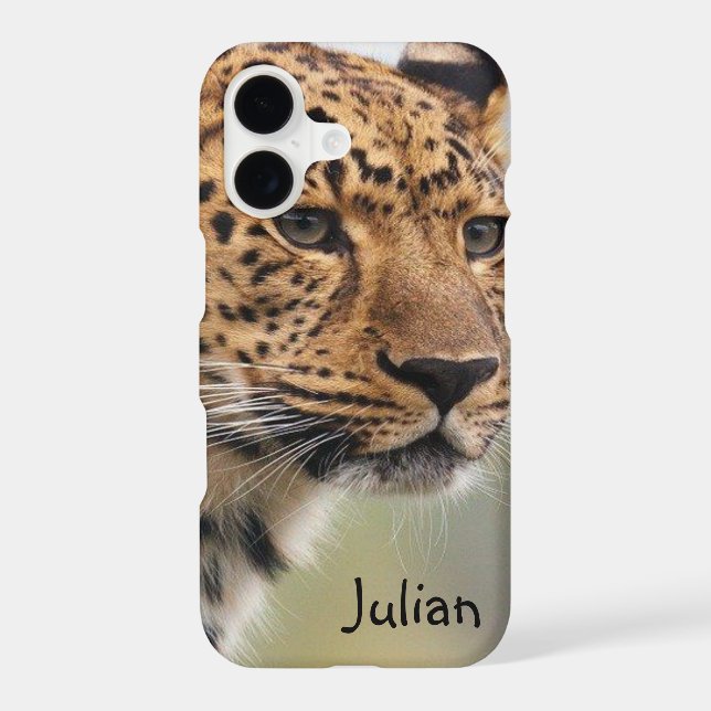 Leopard Iphone Case (Back)