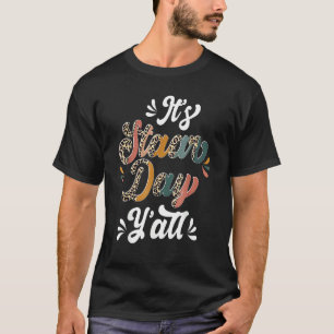 Leopard It's Staar Day Test Day Crew Testing Day T T-Shirt