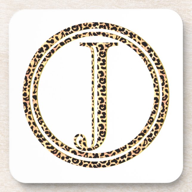 Leopard J Coaster (Front)