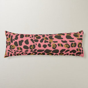Leopard Jaguar Animal Print Pattern Body Cushion