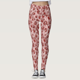 Leopard Jaguar Cat Brown Fur Pattern-24609 Leggings