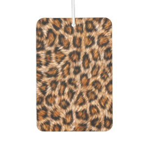 Leopard Jaguar Cat Brown Fur Pattern Car Air Freshener