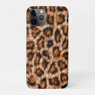 Leopard Jaguar Cat Brown Fur Pattern Case-Mate iPhone Case