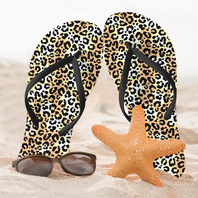 Leopard Jandals (Creator Uploaded)
