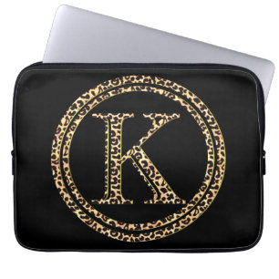 Leopard K Laptop Sleeve