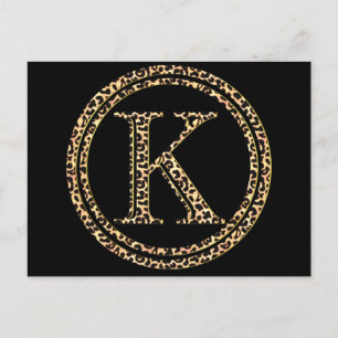 Leopard K Postcard