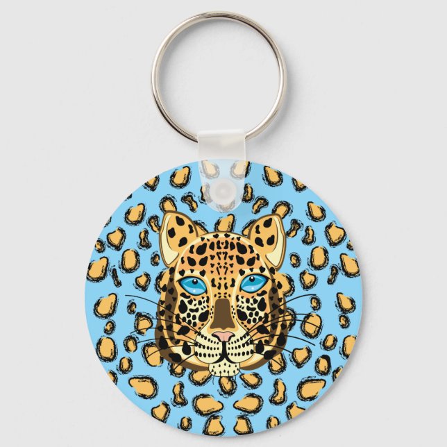 Leopard Key Ring (Front)
