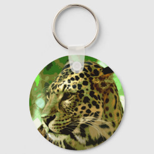 Leopard Key Ring