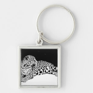 Leopard Key Ring