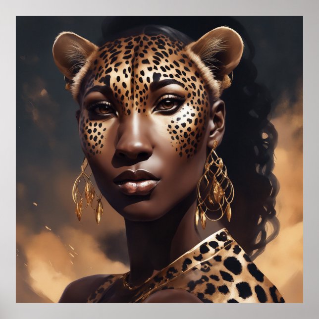 *Leopard Lady- Poster (Front)
