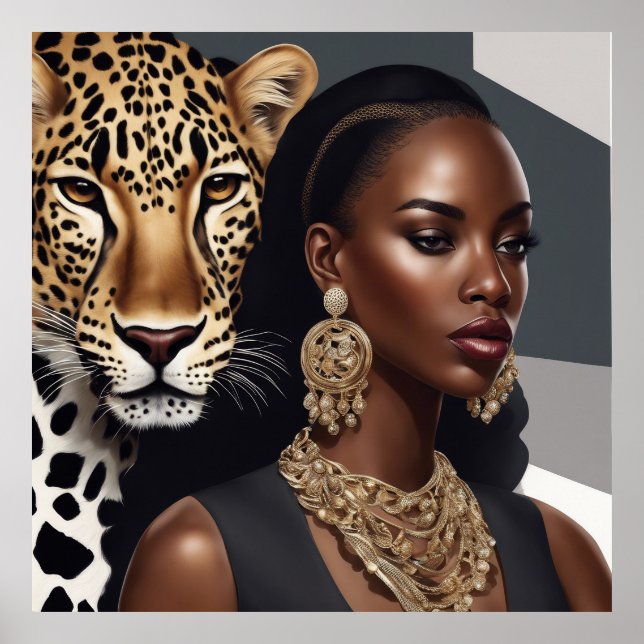 *Leopard Lady- Poster (Front)