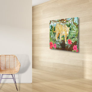 Leopard Large Canvas Print